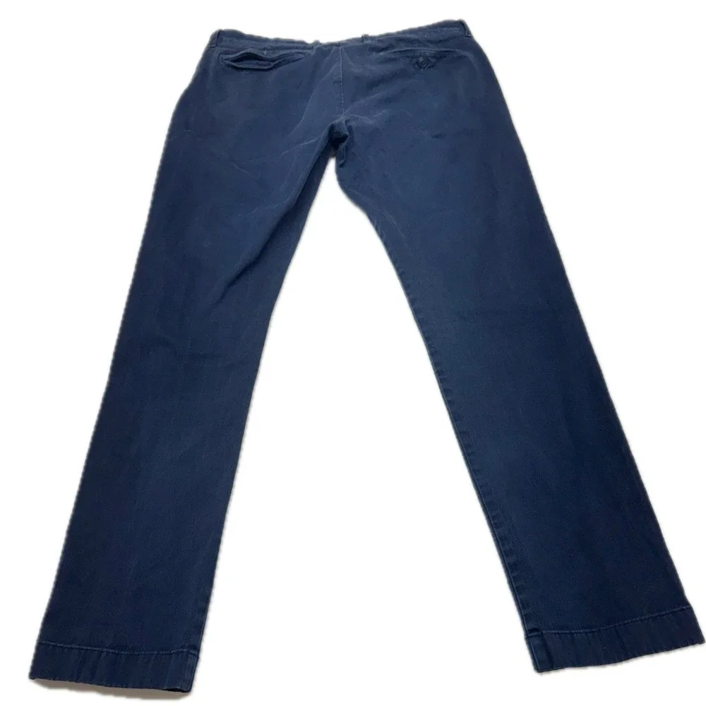 J Crew 484 Pants Mens 33x30 Navy Blue Preppy Classic Workwear